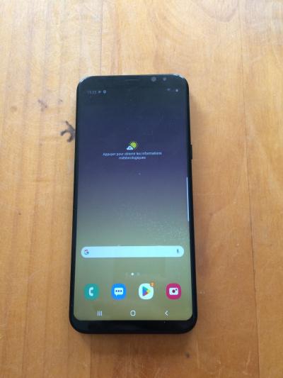 Samsung Galaxy S8  SM G955   64 Go   Noir