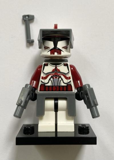 LEGO STAR WARS Minifigure COMMANDER FOX sw0202   Accessoires   SET 7681   2008