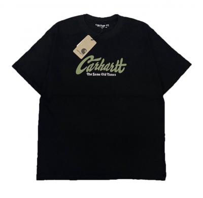 Carhartt   T shirt noir  The Same Old Tunes    Neuf avec �tiquette   Unisexe