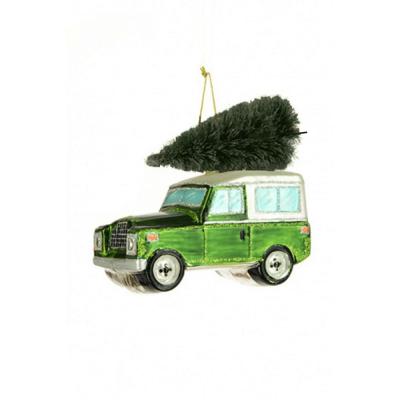 D�coration classique � suspendre avec sapin de No�l  Vert  12 cm