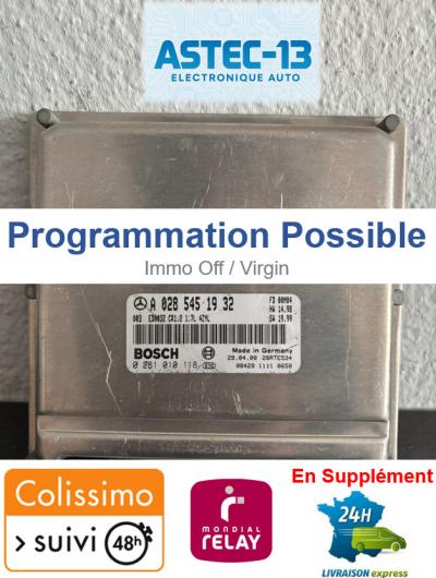 C325 Bosch 0281010118 EDC15C0 CR1.2 1.7L Engine Calculator w168 Mercedes