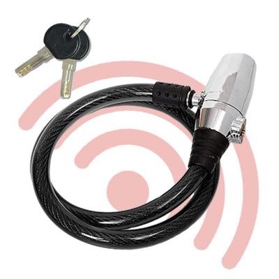 Antivol c�ble avec Alarme 110 DB   80 cm AN CA80