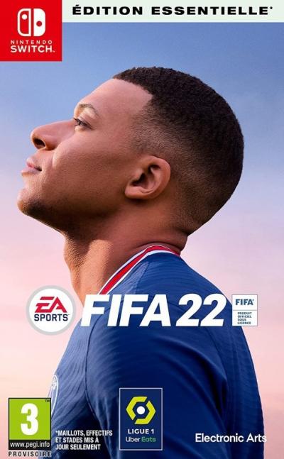 FIFA 22 EDITION ESSENTIELLE SWITCH FR OCCASION (GAME IN EN-FR-DE-ES-IT-PT)
