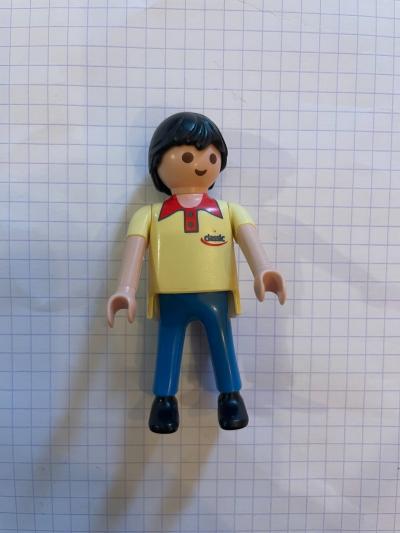 PLAYMOBIL  MAISON MODERNE le papa , figurine en polo classic, 4124 , 5582