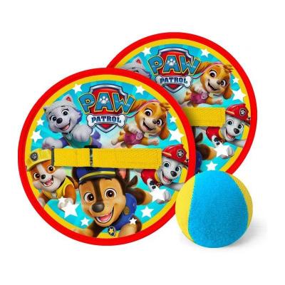 Jeu de lance attrape balle   PAT'PATROUILLE   2 raquettes Scratch