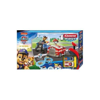 Circuit de course PAT'PATROUILLE, Longueur 2,4 m, Echelle des voitures 1-50, Car