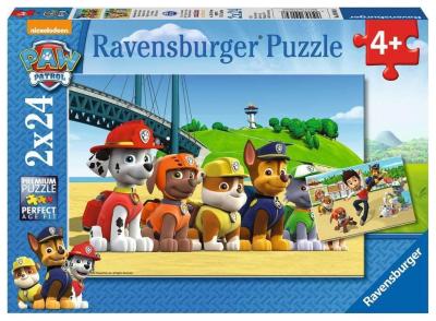 Puzzle Enfant   Puzzles 2x24 p   Chiens h�ro�ques   Pat'Patrouille