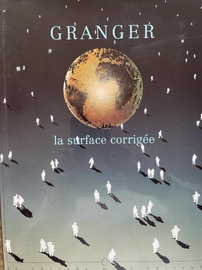 Michel GRANGER La Surface Corrig�e Autographe D�dicac� Collection Art Dessin