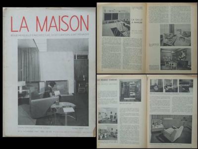 LA MAISON N�8 1945 CEINTURE VERTE PARIS, JACQUES OBOZINSKI, GUIGUICHON, PAUL BRY