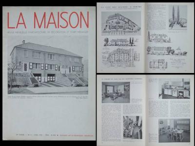 LA MAISON N�4 1950 CITE AULNOIS TERTRE, HABITATION BON MARCHE, MEER BERN