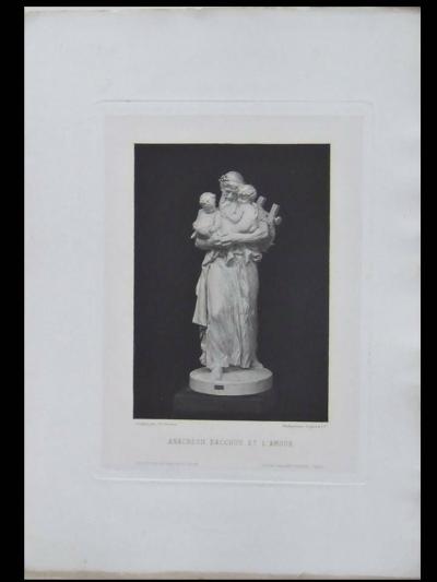MARIUS VACHON, LA SCULPTURE, SALON 1881   GEROME, ALLAR, CORDIER