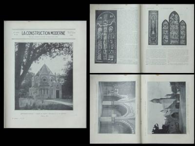 LA CONSTRUCTION MODERNE 1929 ART RELIGIEUX, MUSEE GALLIERA, DOM BELLOT, GRUBER