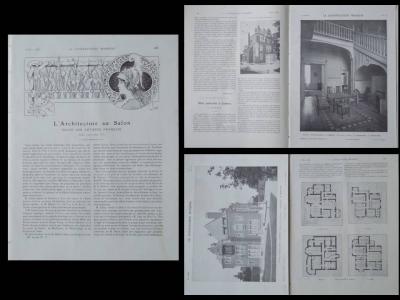 LA CONSTRUCTION MODERNE n�37 1914 CAMBRAI, HERSCHER