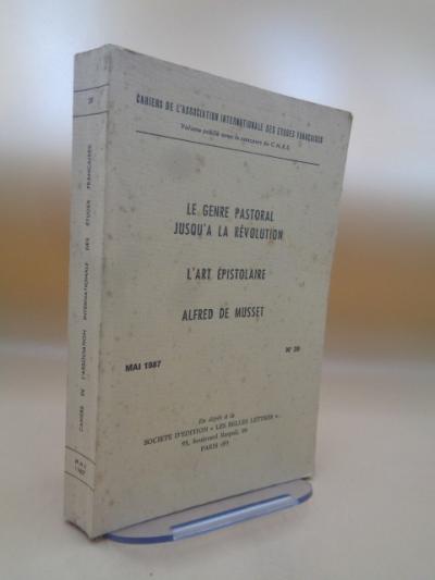Le genre pastoral jusqu'� la R�volution   L'art �pistolaire   Alfred de Musset