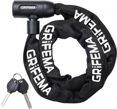 GRIFEMA GA1201 12, Cha�ne Antivol V�lo 120 CM, Cha�ne Cadenas V�lo, Robuste