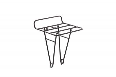 Bagagerie V�lo   Aluminium Commuter Front Rack Matt Black L   Pelago