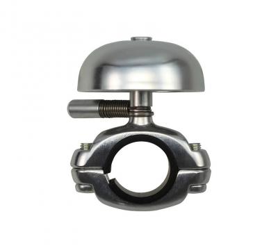 Sonnette V�lo   Mini Karen Die Cast Mount   Polished Silver   Crane Bell