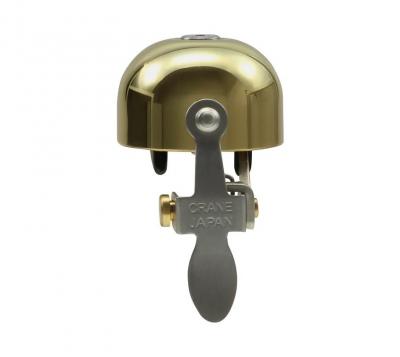 Sonnette V�lo   E Ne Clamp   Band Mount   Polished Gold   Crane Bell