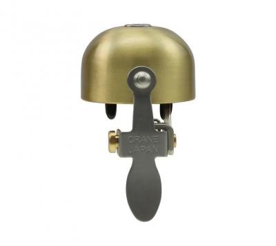 Sonnette V�lo   E Ne Clamp   Band Mount   Matte Gold   Crane Bell