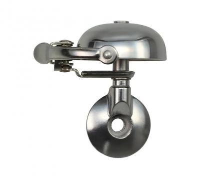 Sonnette V�lo   Mini Suzu Ahead Cap Mount   Matte Silver   Crane Bell