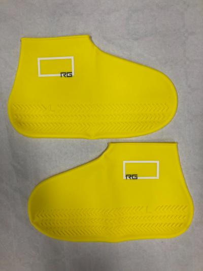 Couvre chaussures RG jaunes silicone �tanches �quitation boots taille L
