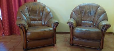Fauteuils cuir