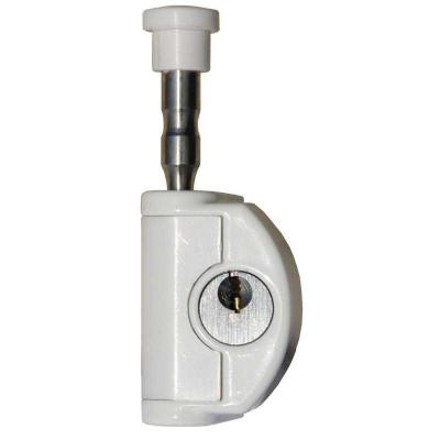 Tige de condamnation � cl� pour fen�tre coulissante ABUS FTR42 W CL DFNLI