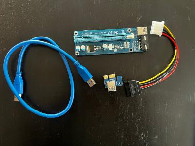 Carte adaptateur PCI Express USB 3.0 pour carte graphique PC   Riser