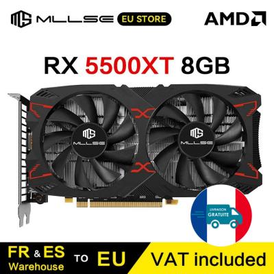 Carte Graphique MLLSE AMD Radeon RX 5500 XT 8Go GDDR6 128Bit Gaming PC 1080p