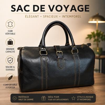 sac de voyage cuir