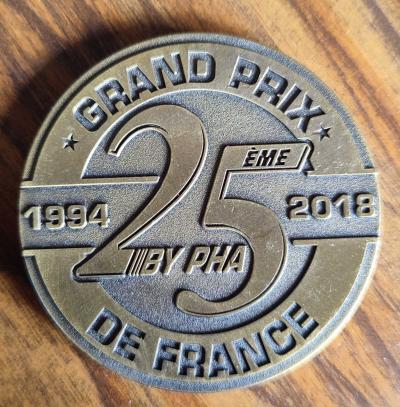 M�daille 25eme Grand Prix de France Le Mans