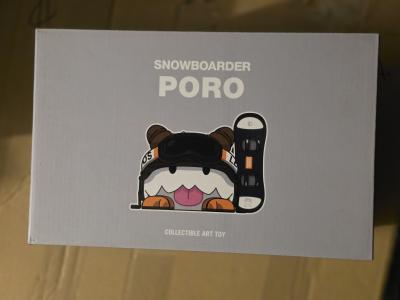 League of Legends   Snowboarder Poro Collectible Art Toy   Riot Games