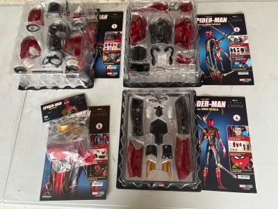 Lot Altaya Marvel Spider Man Iron Spider La Saga de l Infini n�1 2 4 5 pi�ces