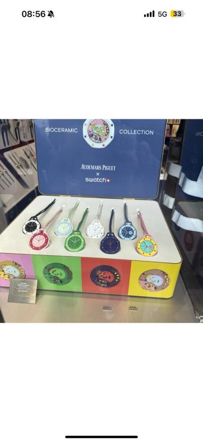 Montre Swatch x AP Royal Pop  Pr�commande Sortie 16 Mai 2026   Achat Rapide