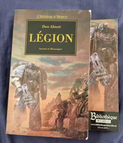 WARHAMMER : THE HORUS HERESY l h�r�sie d Horus 07   L�gion   Marque page