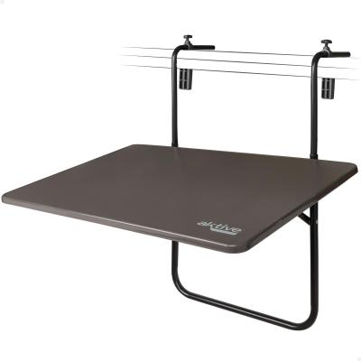 61034  Table Pliante Suspendue MultiPositions pour Balcon, Table de Balcon Pl...