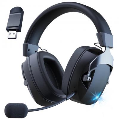 Kabelloses Gaming Headset 2,4 GHz   Zero Latency   Boom Mikro Stereo PS5 PS4 PC