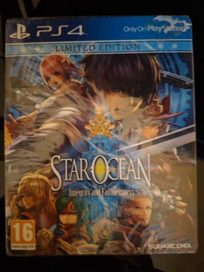 NEUF NEW star ocean integrity playstation 4 PS4 �dition collector steelbook FR