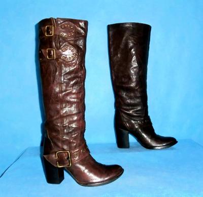 Stiefel FRU.IT Alle Leder Brown Gr��e