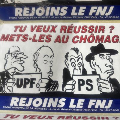 Autocollant Campagne LE PEN