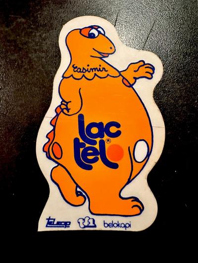 Rare Original Sticker Autocollant Vintage Casimir Lactel TF1 Belokapi