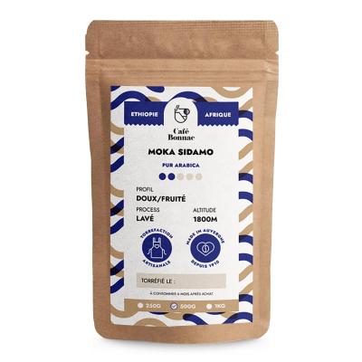 Caf� Bonnac   Caf� En Grain Moka �thiopie Sidamo 500gr | 100% Arabica De Sp�c...