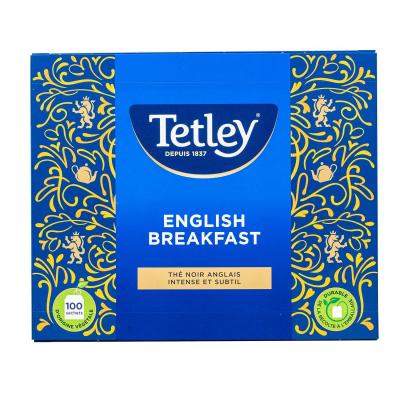 Th� Noir English Breakfast  Ar�me Riche et Cors�  Bo�te de 100 sachets class...