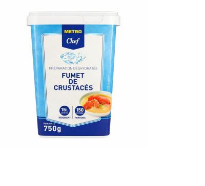 Fumet de crustac�s 750 g   pr�paration d�shydrat�e   sauces & cuisine maison