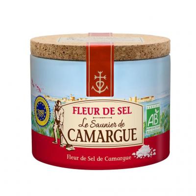 Fleur de Sel de Camargue 125 g   Le Saunier   Produit Fran�ais   Premium