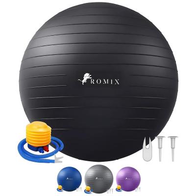 Ballon Gym 65 cm, Anti �clatement Ballon Grossesse avec Pompe Rapide, Anti D�...