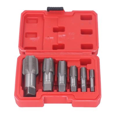 Ensemble de 6 Tarauds de Tuyau NPT, 1, 3-4, 1-2, 3-8, 1-4 et 1-8, Kit D'outil...