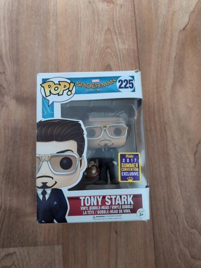 Funko Pop Figurine   Tony Stark #225   Marvel Spider Man Homecoming   Iron Man