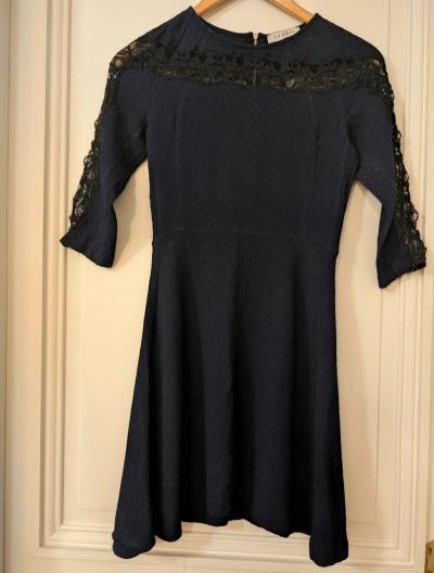 Robe Sandro bleu marine T1
