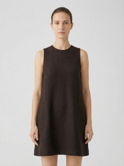 Robe Le Emie marron   Rosae